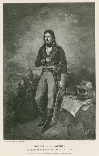 Napoleon Bonaparte autorstwa Jean Sebastien Rouillard