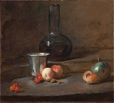 Srebrna Czara autorstwa Jean Baptiste Simeon Chardin