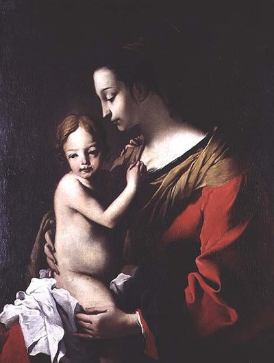 Madonna z Dzieciątkiem autorstwa Jean Tassel