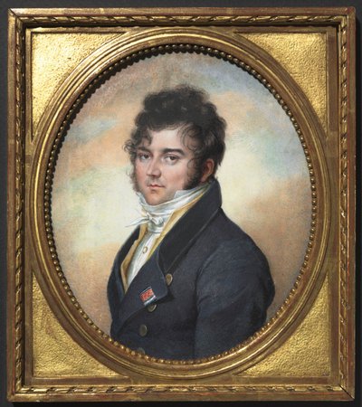 Portret mężczyzny, ok. 1810 . autorstwa Jean Urbain Guerin