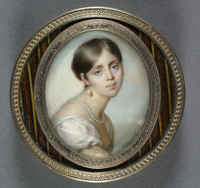 Portret młodej kobiety w bieli, 1805. autorstwa Jean Urbain Guerin