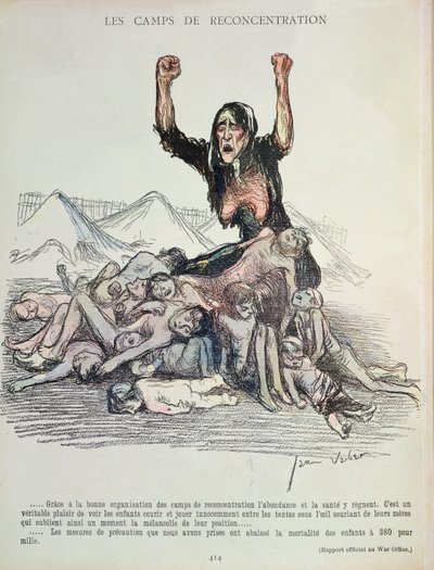 Karykatura wojny burskiej z "L