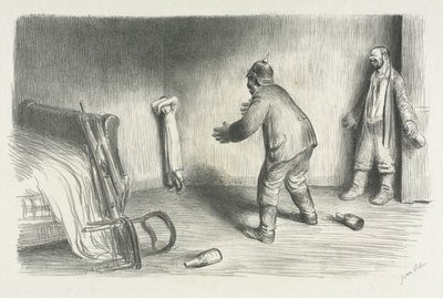Perdue, 1914. autorstwa Jean Veber