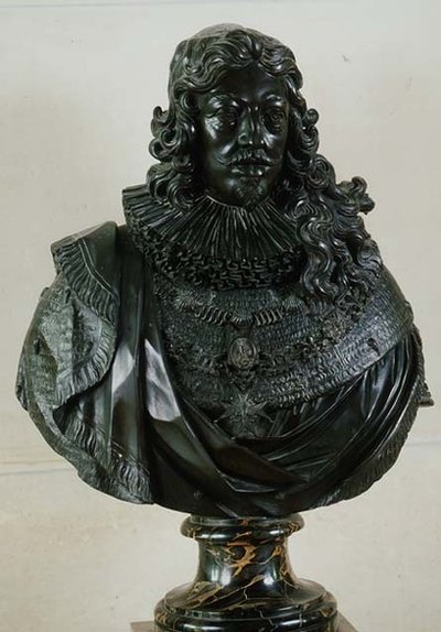 Ludwik XIII (1601-43) (brąz) autorstwa Jean Warin