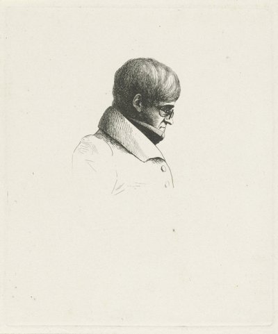 Portret van Stała Polarna autorstwa Jean Zacherie Mazel