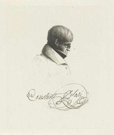 Portret van Stała Polarna autorstwa Jean Zacherie Mazel