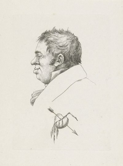 Portret Jantje de Wita autorstwa Jean Zacherie Mazel