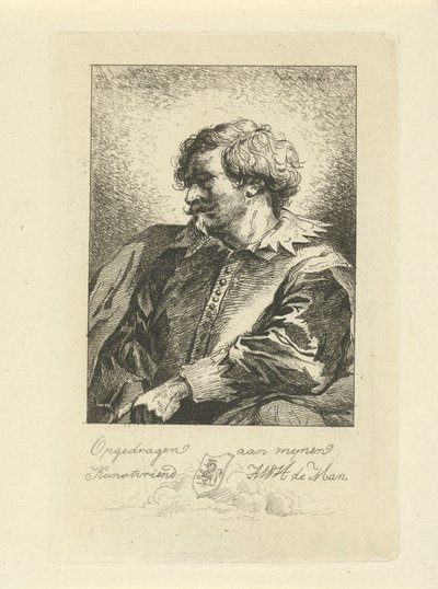 Portret mężczyzny autorstwa Jean Zacherie Mazel