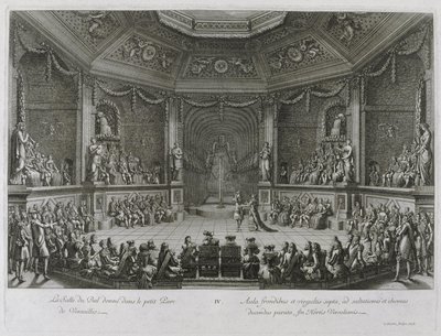 Wielka Królewska Rozrywka Wersalu, 18 lipca 1668 r. autorstwa Jean le Pautre