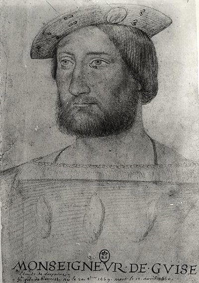 Portret Claude of Lorraine (1496-1550) 1. księcia Guise autorstwa Jean school of Clouet