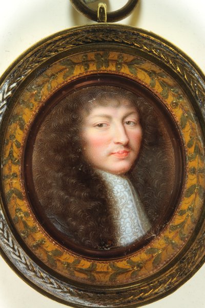 Ludwik XIV, król Francji (emalia) autorstwa Jean the Elder Petitot
