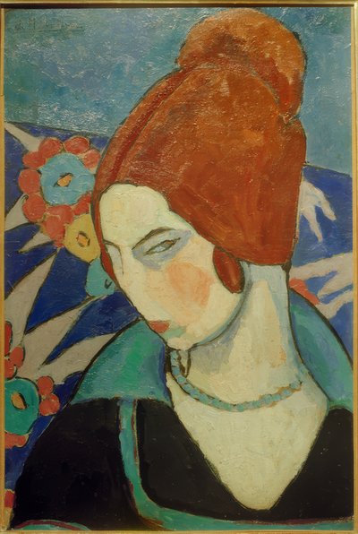 Autoportret, 1916 autorstwa Jeanne Hébuterne