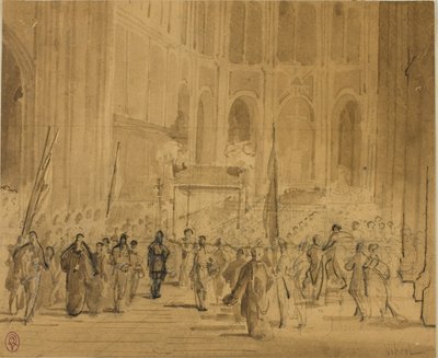 Koronacja księcia autorstwa Jehan Georges Vibert