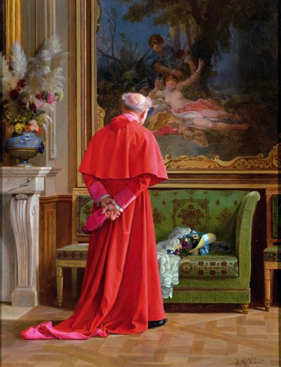 Widok autorstwa Jehan Georges Vibert