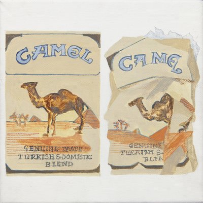 Paczki papierosów Camel autorstwa Jennifer Abbott