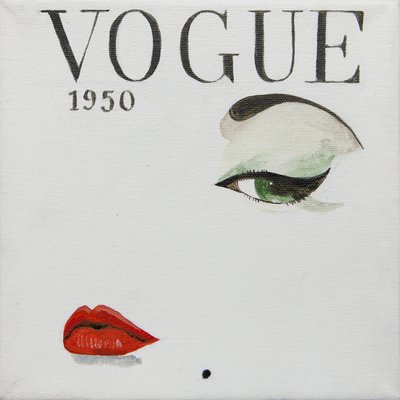 Okładka Vogue (akryl) autorstwa Jennifer Abbott