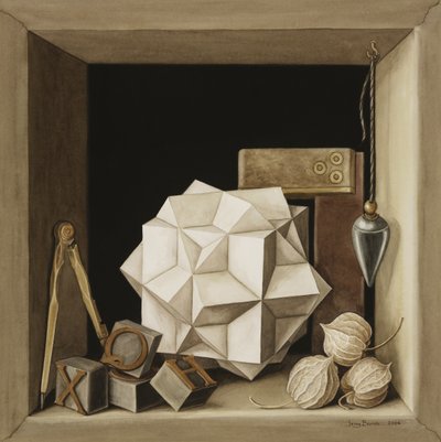 Geometria, 2004 (wc na papierze) autorstwa Jenny Barron