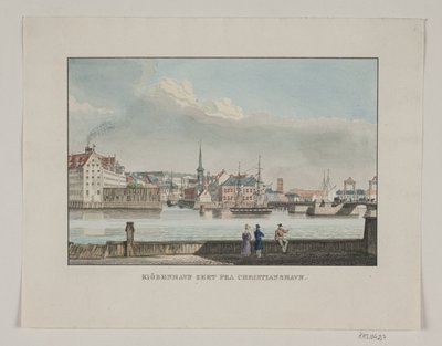 Kopenhaga widziana z Christianshavn autorstwa Jens Holm
