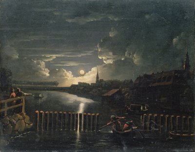 Binnenalster, 1764 autorstwa Jens Juel