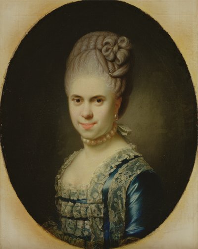 Portret Dorothei Marii Lienau, 1772 (patrz 149184 dla pary) autorstwa Jens Juel