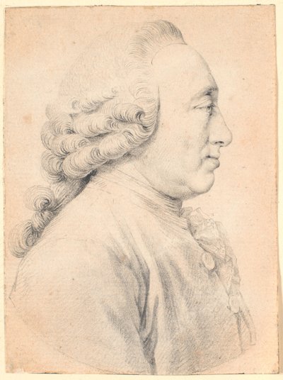 Portret szwajcarskiego przyrodnika i filozofa Charlesa Bonneta (1720-93) autorstwa Jens Juel