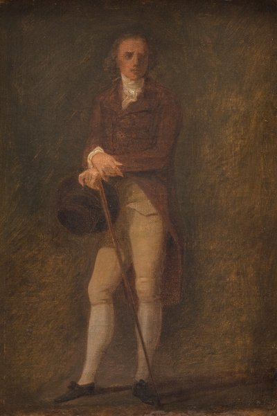 Szkic portretowy. Malarz N.A. Abildgaard (?). autorstwa Jens Juel