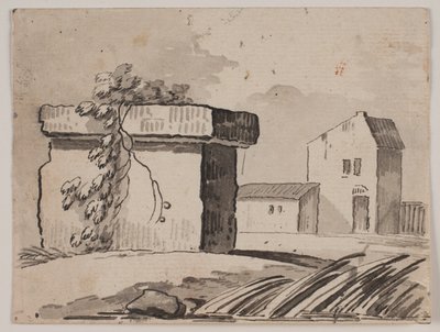 Ruina i dom autorstwa Jens Petersen Lund