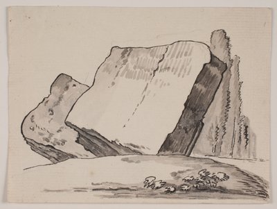 Fragmenty ruin i cyprysy autorstwa Jens Petersen Lund