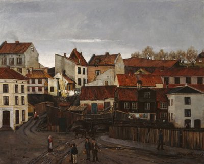 Z biednej dzielnicy Hammersborg autorstwa Jens Wang