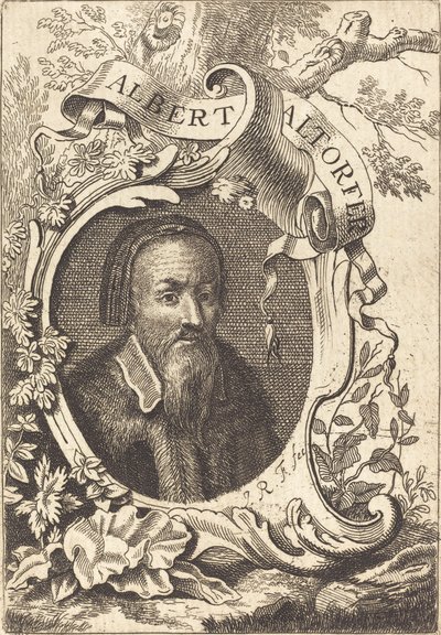 Albrecht Altdorfer autorstwa Jeremias Falck