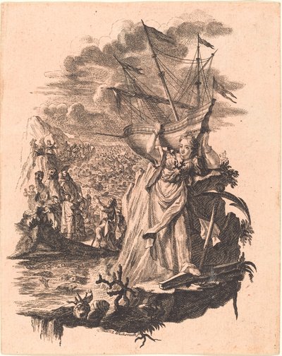Alegoria Wody autorstwa Jeremias Wachsmuth