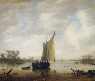 widok na rzekę autorstwa Jeronymus van Diest (II)