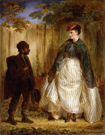 Zbyt blisko dla wygody, 1869 autorstwa Jerry Barrett