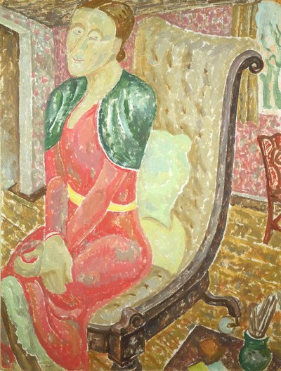Portret Katheriny Dawson Giles (1878-1955), ok. 1930 autorstwa Jessica Stewart Dismorr