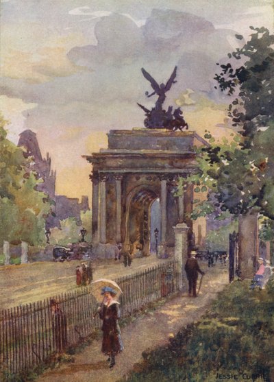 Constitution Hill (druk kolorowy) autorstwa Jessie Currie