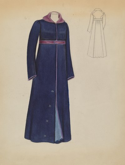 Płaszcz autorstwa Jessie M. Benge