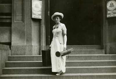 Beals w pracy, 1904 autorstwa Jessie Tarbox Beals