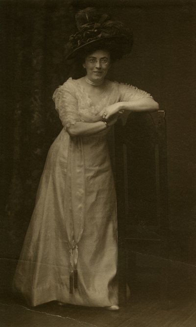 Autoportret Bealsa, ok. 1905-40 (fotografia żelatynowa srebrna) autorstwa Jessie Tarbox Beals