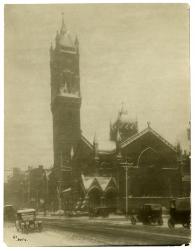 Boston, USA, ok.1902-10 (zdjęcie żelatynowo-srebrowe) autorstwa Jessie Tarbox Beals