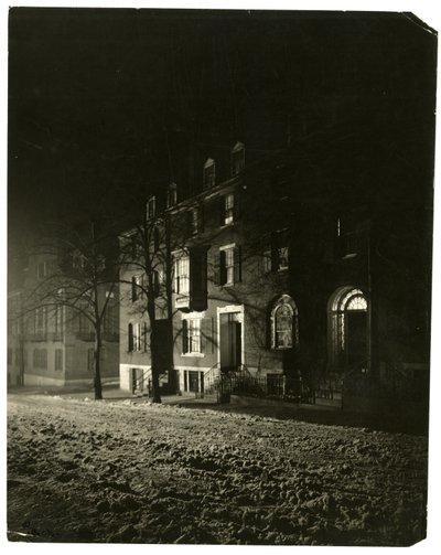 Chestnut Street, Boston, USA, ok.1902-10 (zdjęcie żelatynowo-srebrowe) autorstwa Jessie Tarbox Beals