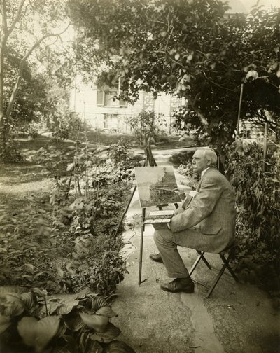 Harry Fenn, artysta, ok. 1905-11 (zdjęcie żelatynowo-srebrowe) autorstwa Jessie Tarbox Beals