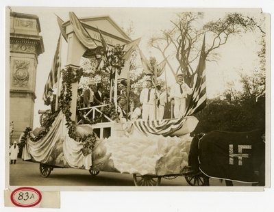 Parada historyczna nr 47 Witamy w Lafayette autorstwa Jessie Tarbox Beals