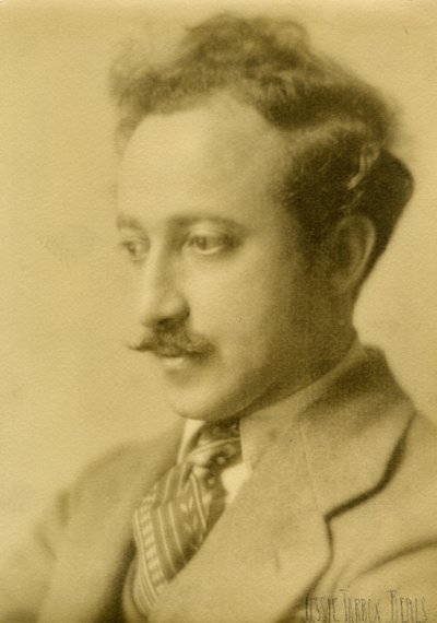Joseph Auslander, poeta, ok. 1925-27 (zdjęcie żelatynowo-srebrowe) autorstwa Jessie Tarbox Beals