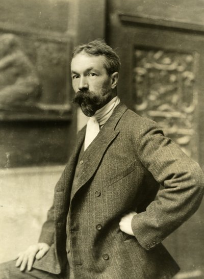 Karl Bitter artysta, 1906 autorstwa Jessie Tarbox Beals