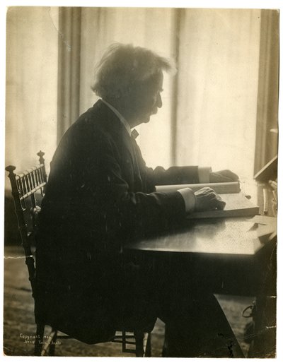 Mark Twain autorstwa Jessie Tarbox Beals