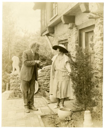 Pan i Pani Ernest Thompson Seton autorstwa Jessie Tarbox Beals