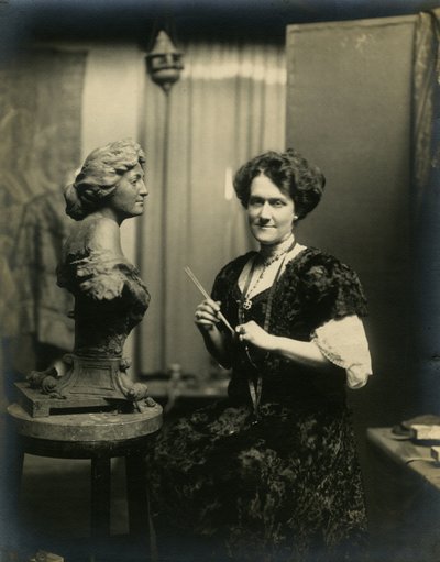 Pani Paulding Farnham, ok.1905-40 autorstwa Jessie Tarbox Beals