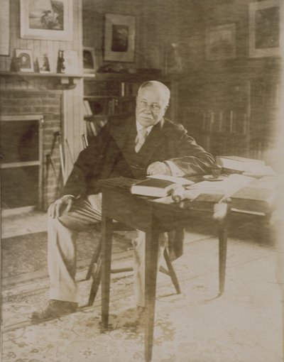 Portret Williama Deana Howellsa (1837-1920) 1918-20 autorstwa Jessie Tarbox Beals