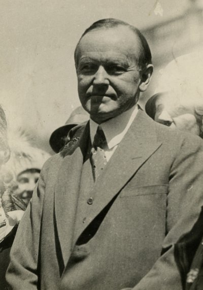 Pres Coolidge, 1924 autorstwa Jessie Tarbox Beals