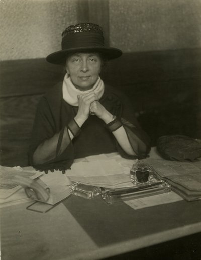Rachel Crothers, ok. 1905-18 autorstwa Jessie Tarbox Beals